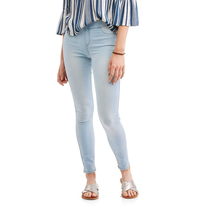 Colored jean jeggings on sale