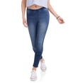 thumbnail image 1 of No Boundaries Juniors' Essential Pull-On Jeggings (Denim and Color Washes), 1 of 2