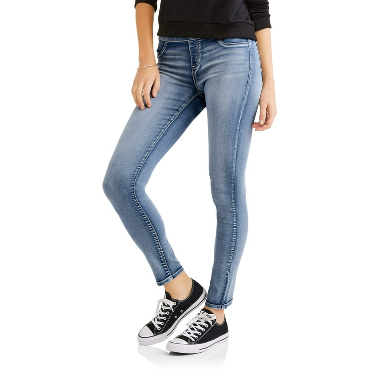 No Boundaries Juniors Essential Pull On Jeggings Denim and Color