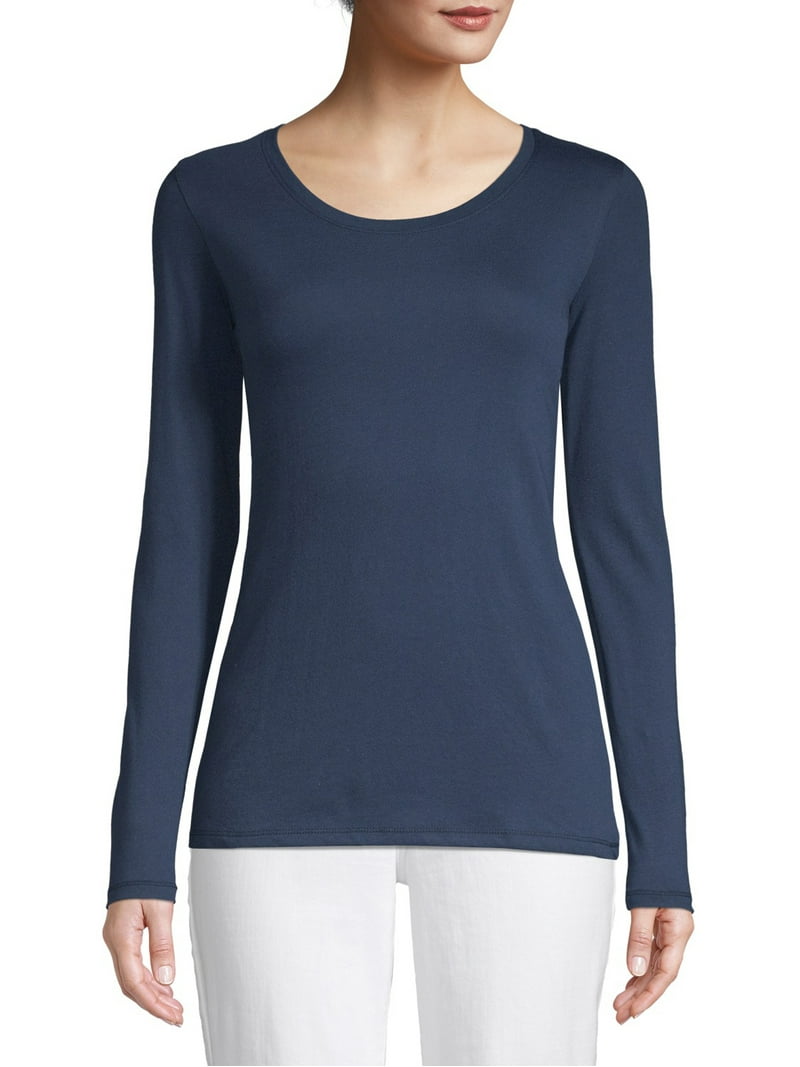 No Boundaries Juniors' Everyday Long-Sleeve T-Shirt
