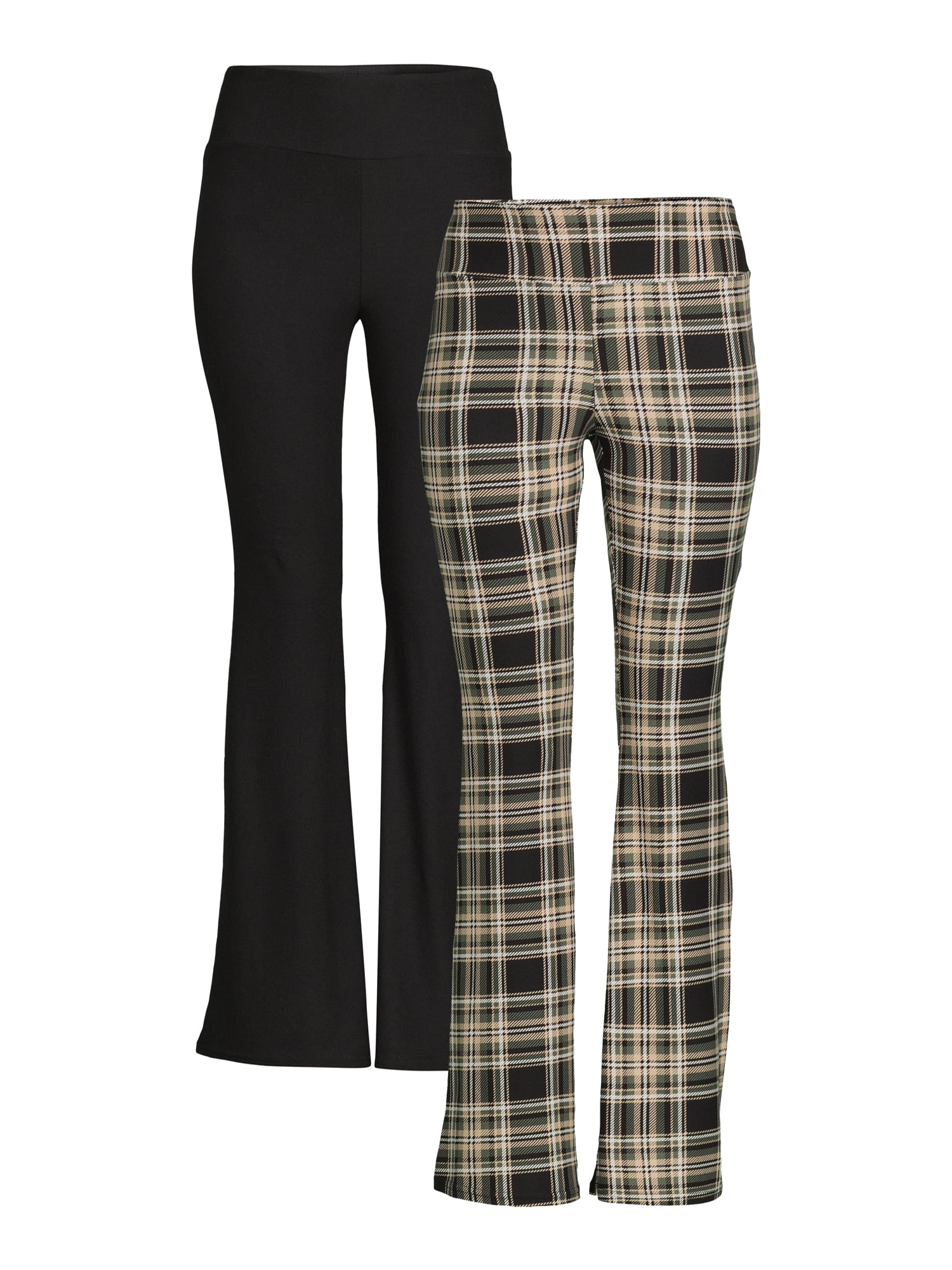 No Boundaries Juniors Flare Pants, 2Pack
