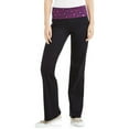 thumbnail image 1 of No Boundaries Juniors' Flare Yoga Pants (Prints & Solids), 1 of 2