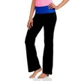 No Boundaries Juniors' Flare Yoga Pants (Prints & Solids)