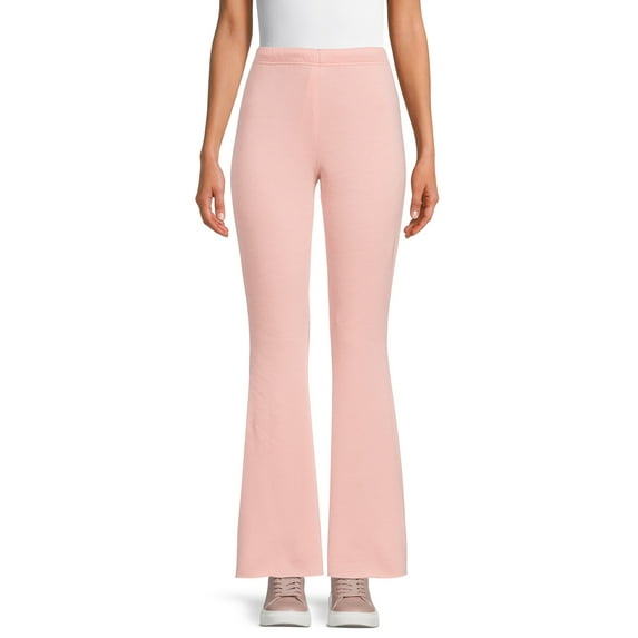 No Boundaries Juniors Fleece Flare Pants