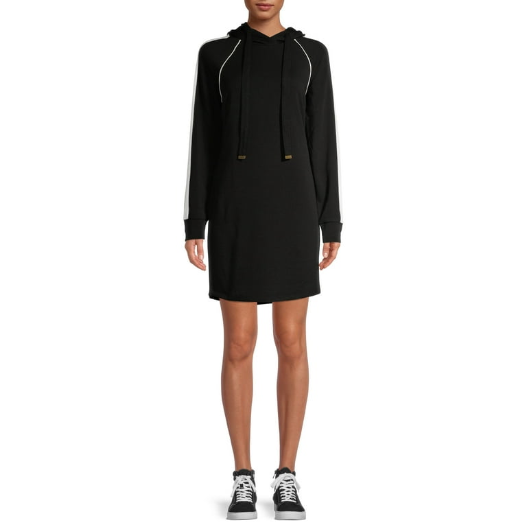 No Boundaries Juniors Fleece Hoodie Dress Walmart