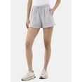 thumbnail image 1 of No Boundaries Fleece Sweat Shorts, Inseam 3”, Women's, 1 of 6