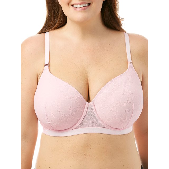 No Boundaries Juniors' Full Figure Lace Bra