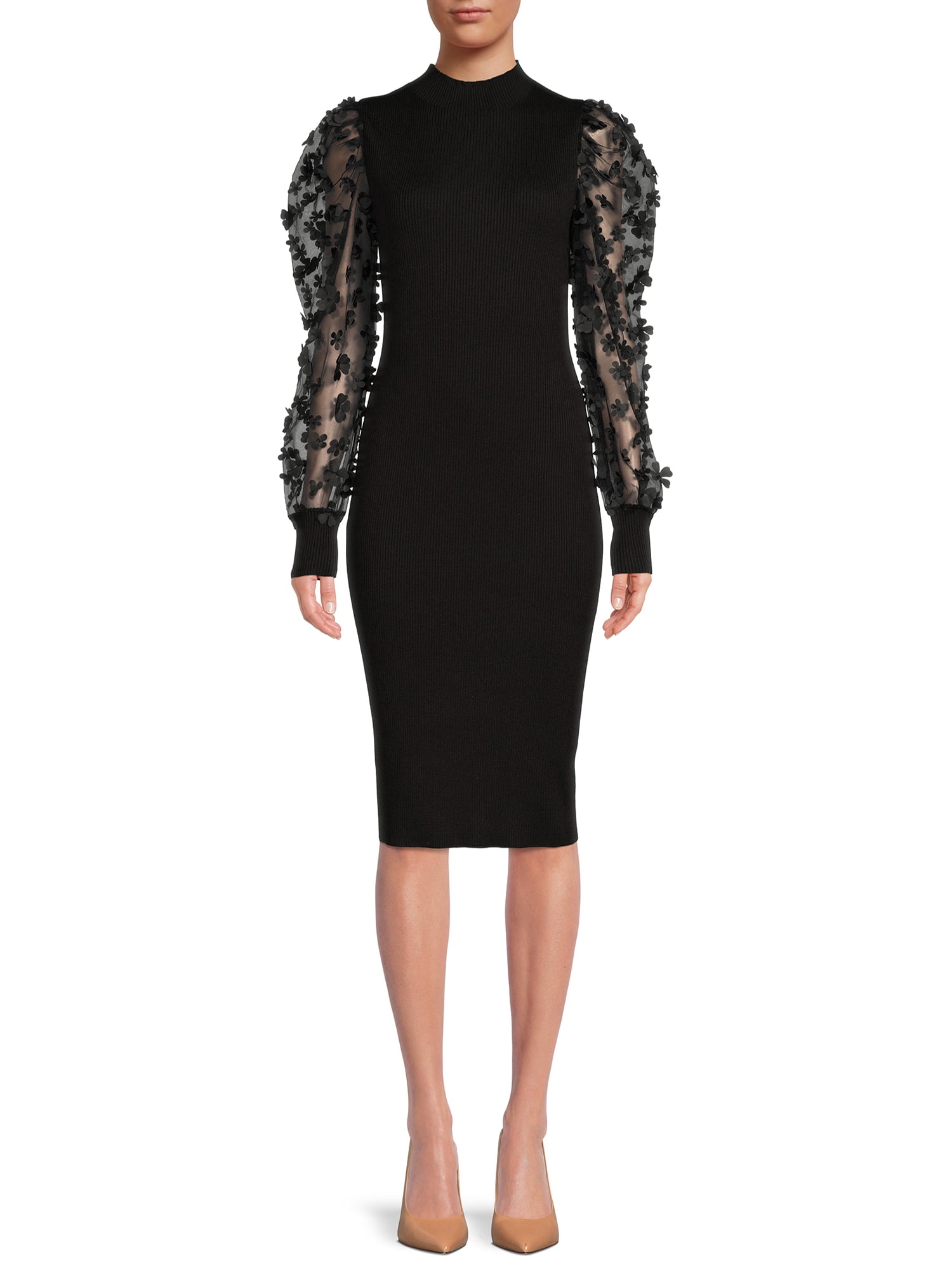 knee length dresses for ladies Misha Graciela Slinky Jersey Midi Dress main image 1