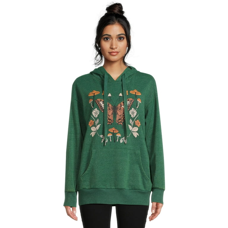 No Boundaries Juniors Graphic Hoodie Sizes XS XXXL Walmart