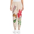 thumbnail image 1 of No Boundaries Juniors Graphic Print Joggers, Sizes XS-3X, 1 of 5