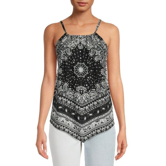 No Boundaries Juniors' Handkerchief Top