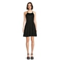 thumbnail image 1 of No Boundaries Juniors' High Neck Lace Dress, Sizes XS-XXXL, 1 of 5