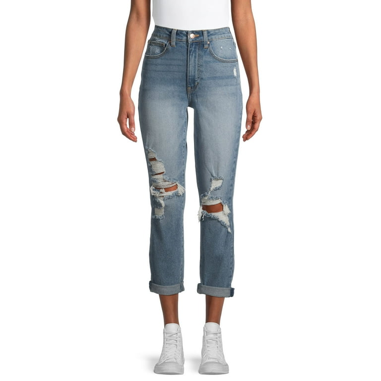 Destructed jeans for juniors hot sale