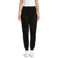 thumbnail image 1 of No Boundaries Juniors' High Rise Plush Joggers, 1 of 5