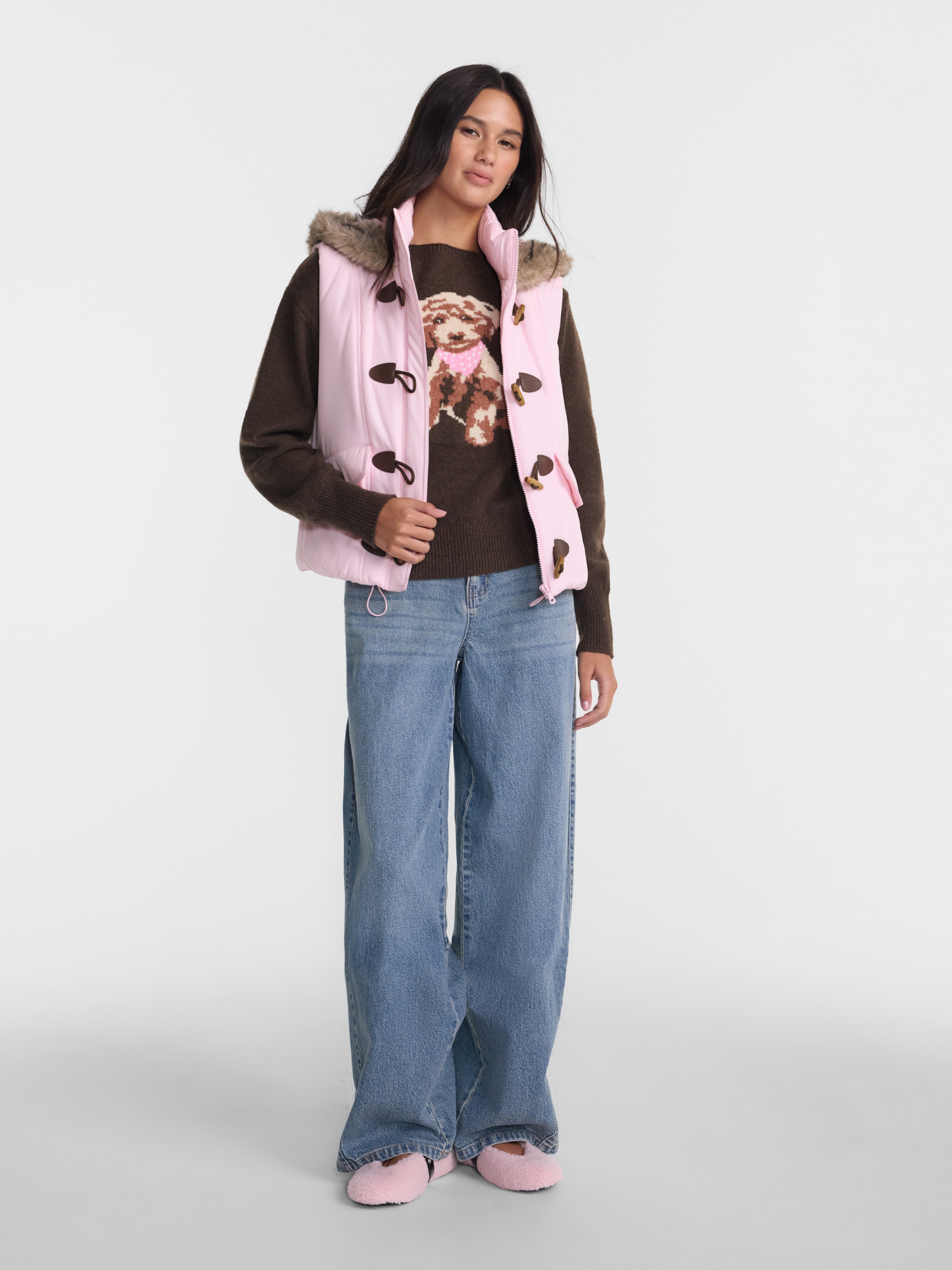 No Boundaries Juniors Hooded Fur Vest Womens: What We Checked First