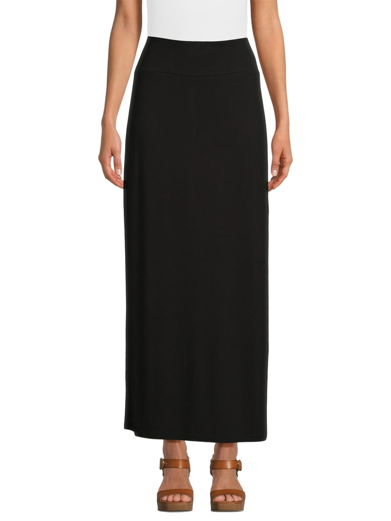 No Boundaries Juniors' Knit Maxi Skirt, Sizes S-XXXL