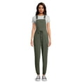 thumbnail image 1 of No Boundaries Juniors Knit Overalls, Sizes XS-3XL, 1 of 5