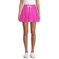 thumbnail image 1 of No Boundaries Juniors' Knit Pleated Mini Skirt, 1 of 5