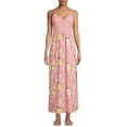 thumbnail image 1 of No Boundaries Juniors' Lace Bodice Maxi Dress, 1 of 5
