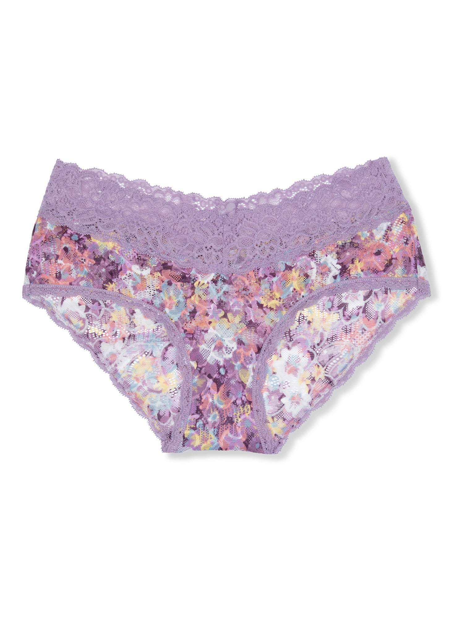 No Boundaries Juniors Lace Hipster Panty