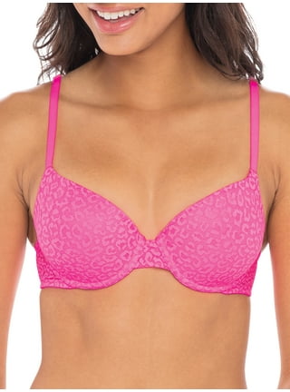 VS pink lightly lined leopard lace wireless bra BRAND NEW size 36c soft  sage 