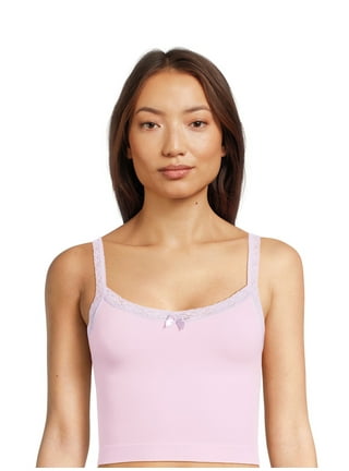 No Boundaries Junior's Smooth Bonded Scoop Wire-Free Bra with Removable  Pads 