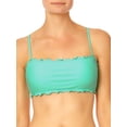 thumbnail image 1 of No Boundaries Juniors’ Lettuce Edge Bikini Swim Top, 1 of 5