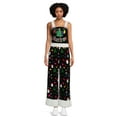 thumbnail image 1 of No Boundaries Juniors Light It Up Christmas Jumpsuit, Sizes XS-3XL, 1 of 5