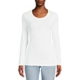 thumbnail image 1 of No Boundaries Juniors' Long Sleeve Tee, 1 of 5