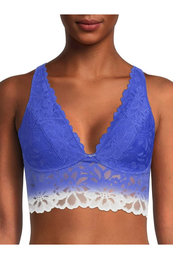 Juniors Longline Lace Bra