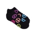 thumbnail image 1 of No Boundaries Juniors Low Cut Cozy Socks, 1-Pack, Size 4-10, 1 of 2