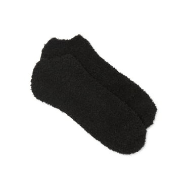 No Boundaries Juniors Low Cut Cozy Socks, 1-Pack, Size 4-10