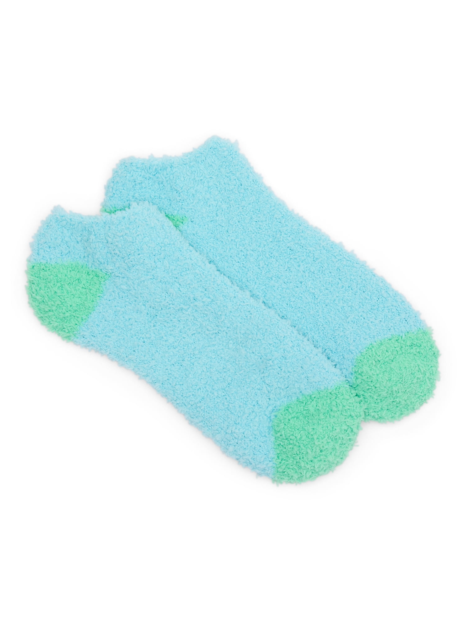 No Boundaries Low Cut Cozy Socks, 1-Pack, Women's, Size 4-10