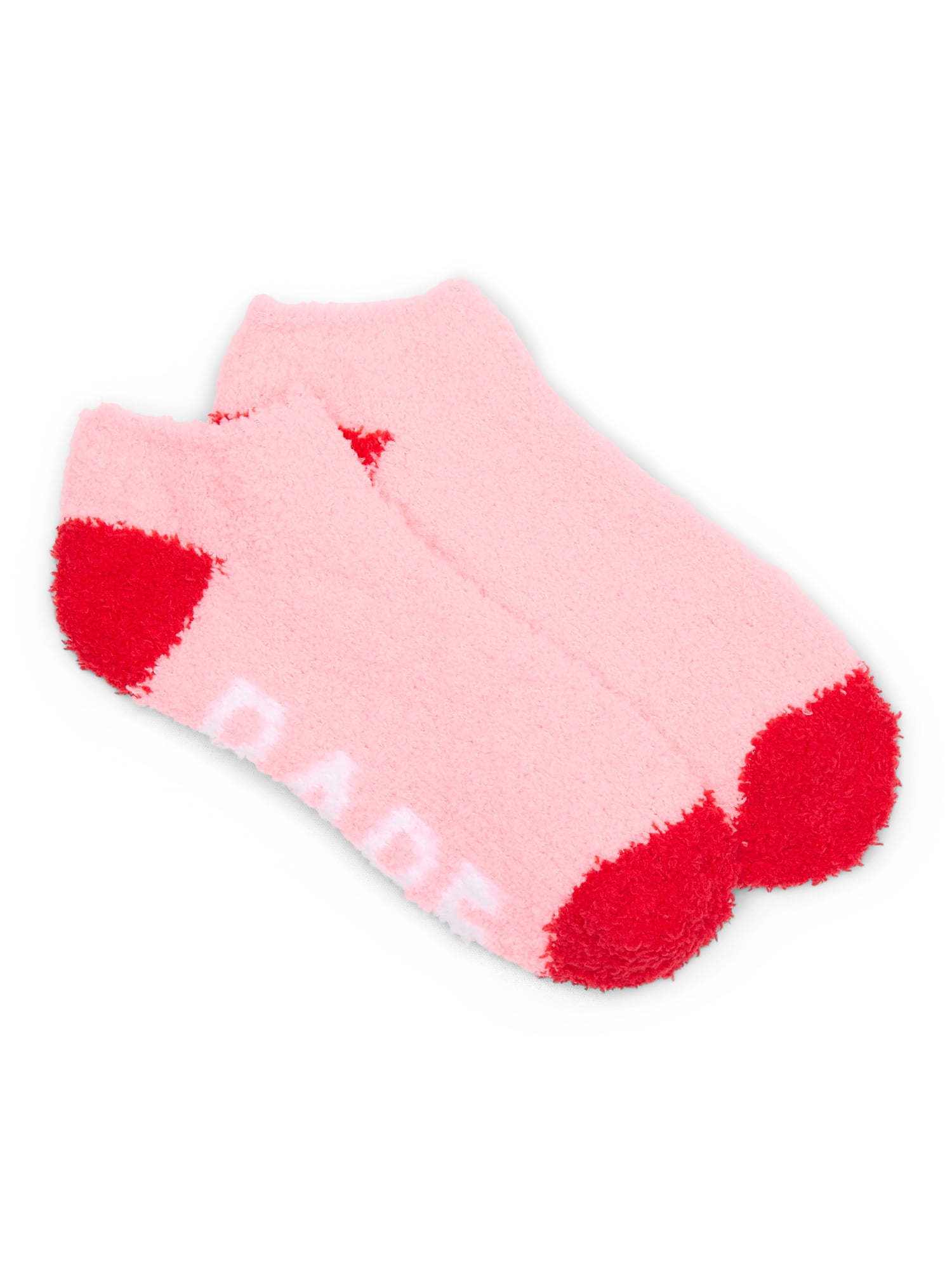 No Boundaries Low Cut Cozy Socks, 1-Pack, Women's, Size 4-10