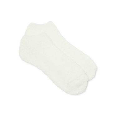 No Boundaries Juniors Low Cut Cozy Socks, 1-Pack, Size 4-10
