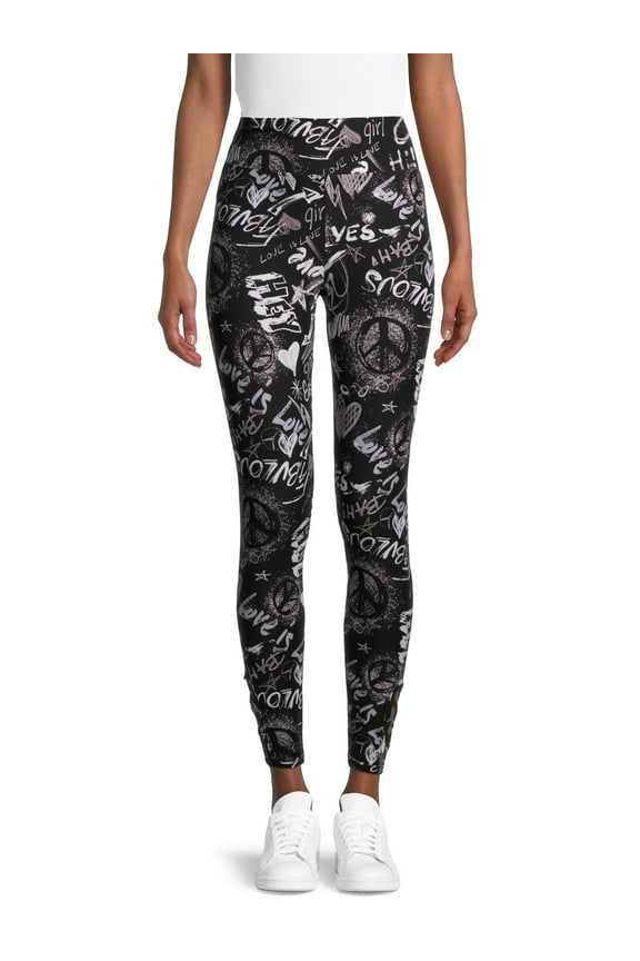 Juniors' Macramé Leggings