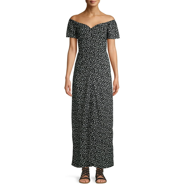 No Boundaries Juniors Maxi Dress Walmart
