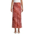 thumbnail image 1 of No Boundaries Juniors Mesh Maxi Skirt, Sizes XS-XXXL, 1 of 5