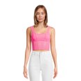 thumbnail interactive-video image 1 of KUTUMAI Y2K Lace Corset Crop Top For Women - Summer Style 1 of 14