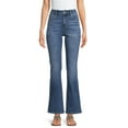 thumbnail image 1 of No Boundaries Juniors' Mid Rise Bootcut Jeans, 1 of 5