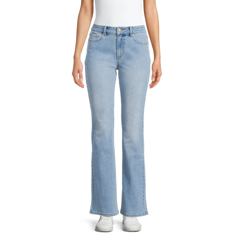 No Boundaries Juniors Mid Rise Bootcut Jeans Walmart