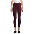 thumbnail image 1 of No Boundaries Juniors' Mid Rise Pull-On Jeggings with Rib Waistband, 1 of 6