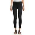 thumbnail image 1 of No Boundaries Juniors' Mid Rise Pull-On Jeggings with Rib Waistband, 1 of 7