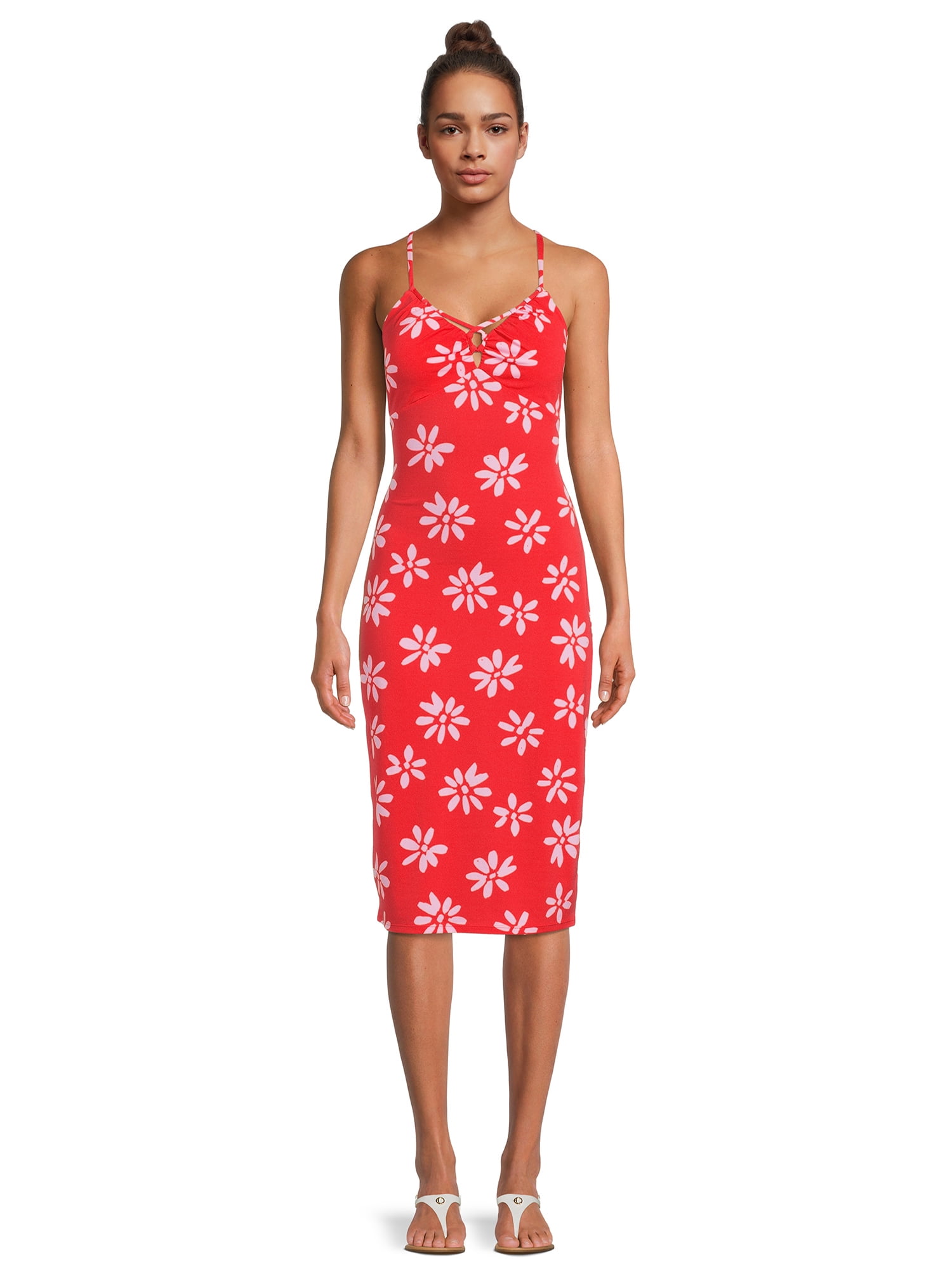 No Boundaries Juniors Midi Dress, Sizes XS3XL