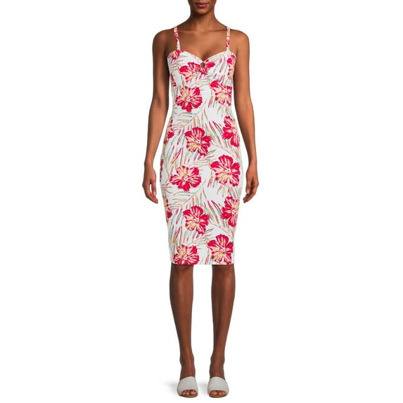 No Boundaries Juniors' Midi Dress