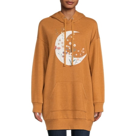 No Boundaries Juniors’ Mineral Wash Hoodie