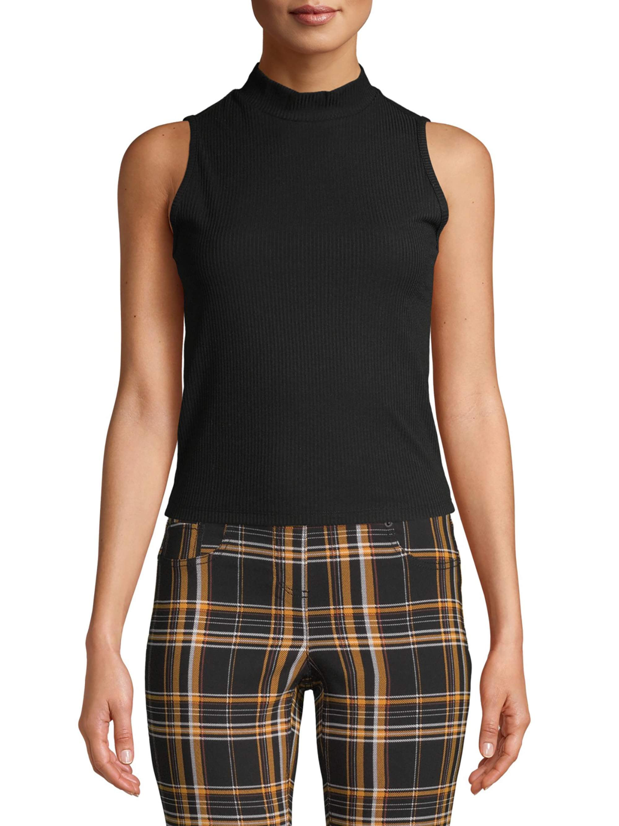 RUFFOLG ×10YASHOW10 Monti Mockneck Women's Montex Classic Scrub Top - Black · FIGS