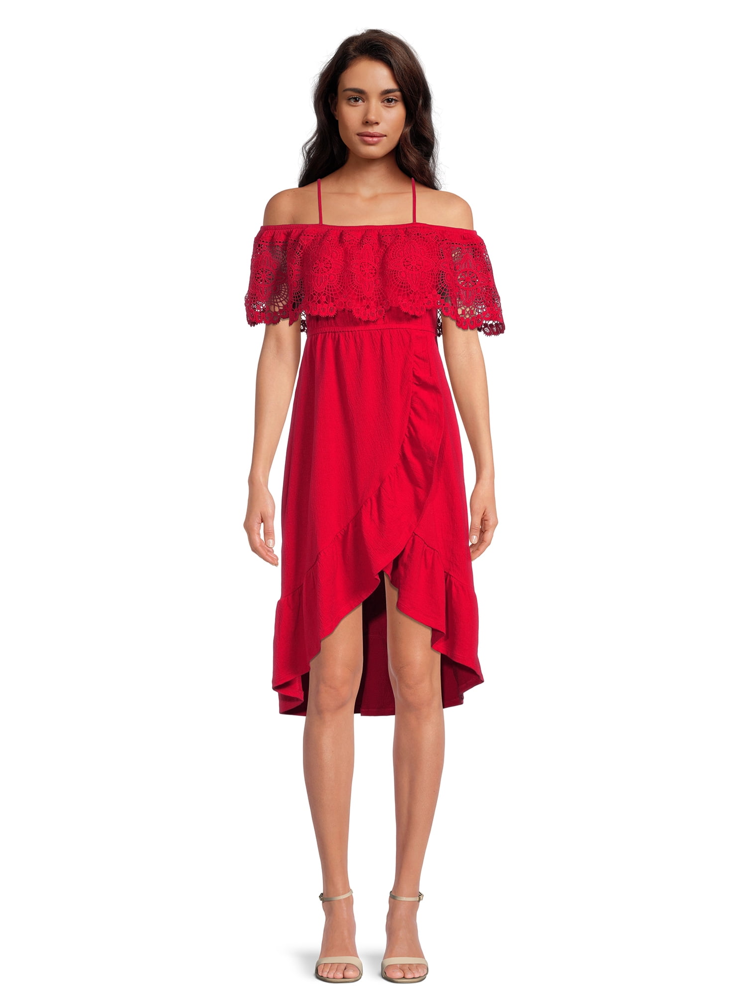 Juniors off the shoulder dress hotsell