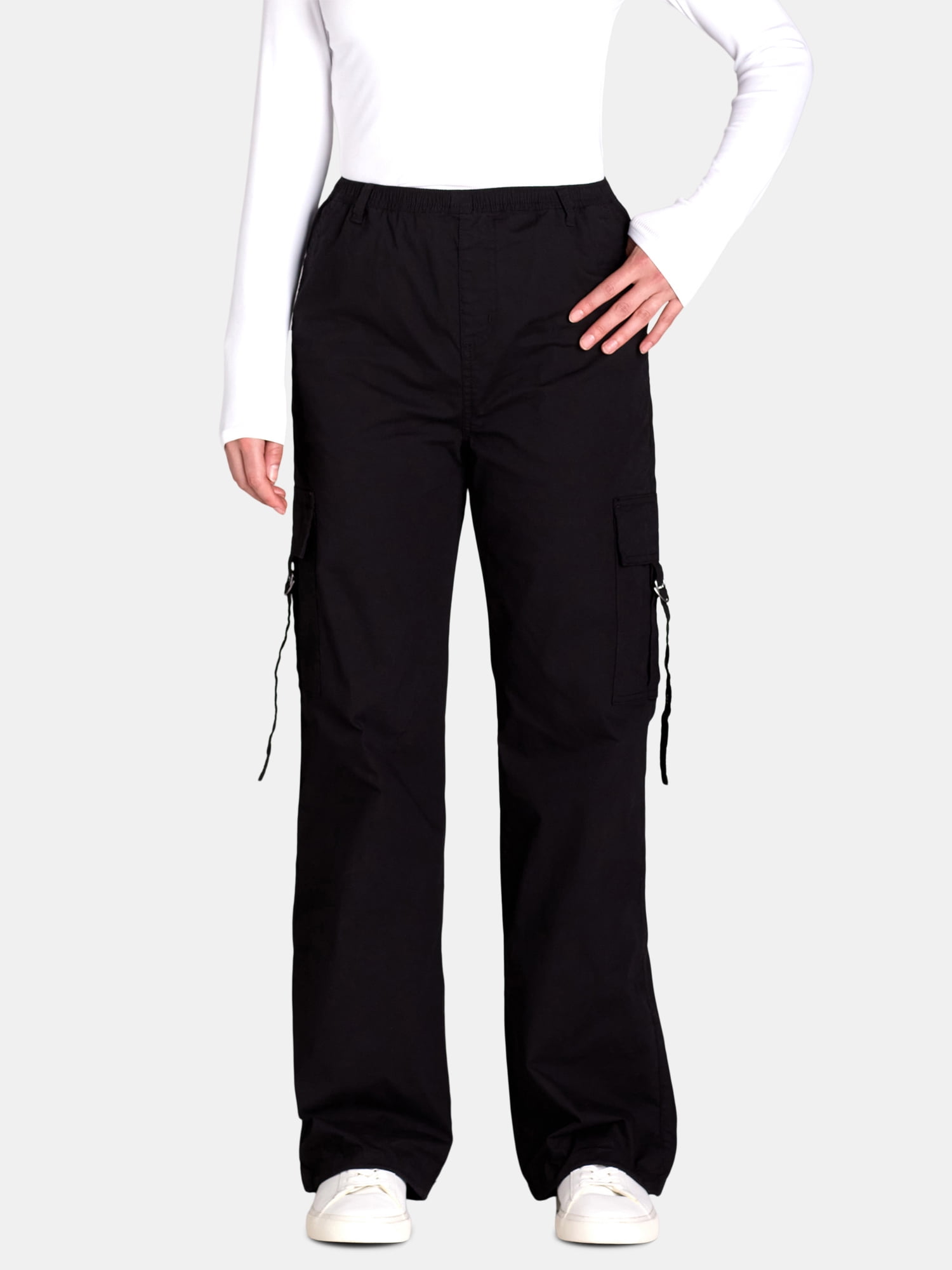 No Boundaries Parachute Pants, 31" Inseam, Women's and Women's Plus
