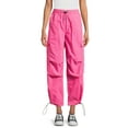 thumbnail image 1 of No Boundaries Juniors’ Parachute Pants, Sizes XS-XXXL, 29.5" Inseam, 1 of 6